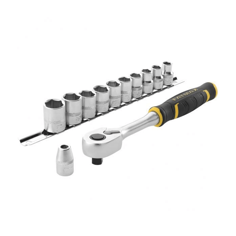 JOGO DE ROQUETE 3/8' 120 DENTES + PONTAS (PACK 22 UNI) FATMAX STANLEY