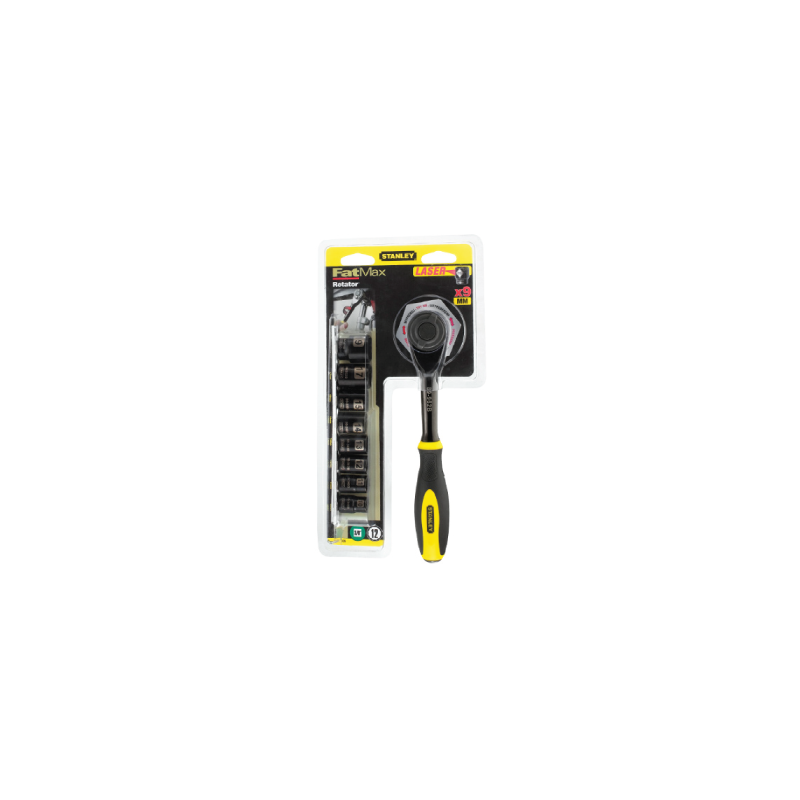 JOGO ROQUETE ROTATOR 1/4' 11 PEÇAS STN0-94-607 FATMAX STANLEY