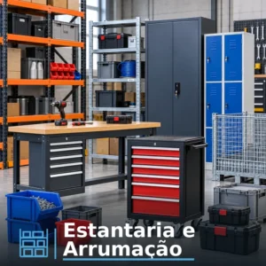 ESTANTARIA E ARRUMAÇÃO