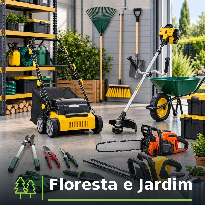 FLORESTA E JARDIM