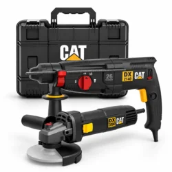 Kit Martelo Perfurador CAT DX2140 e Rebarbadora CAT DX3090