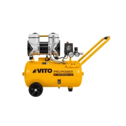 Compressor Silencioso Sem Óleo 24 L 8 bar 2 CV VICSOS25A VITO