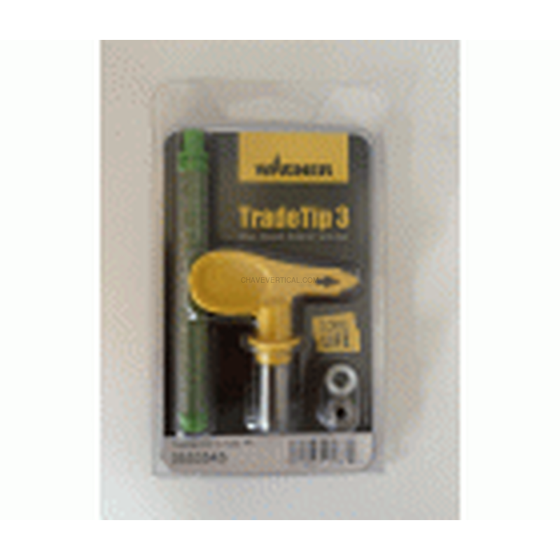 Boquilha Airless WAGNER TradeTip 3 WG-553545 50° Filtro Verde