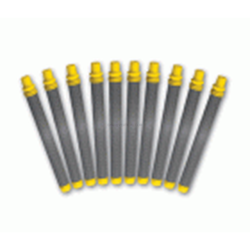 Conjunto de 10 Filtros Amarelos para Pistola Airless WAGNER WG-97023 180 Mesh