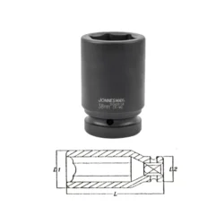 Chave de Caixa de Impacto Longa 1″ 55 mm JONNESWAY
