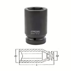 Chave de Caixa de Impacto Longa 1″ 33 mm JONNESWAY